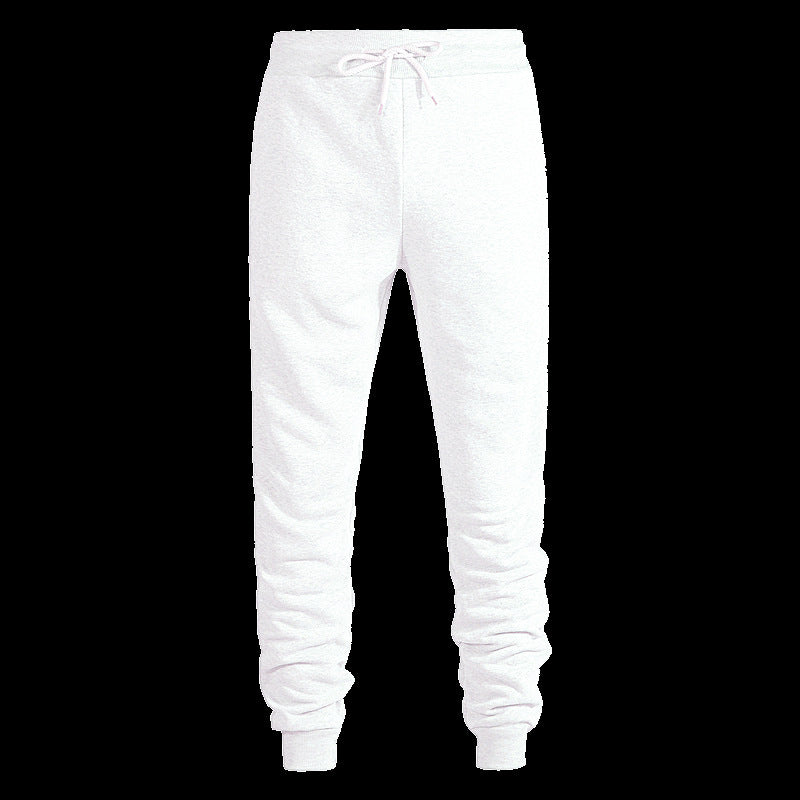 Spring and autumn solid color youth black casual pants - VEX CLUB HOUSE