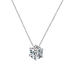 Single diamond necklace women - VEX CLUB HOUSE