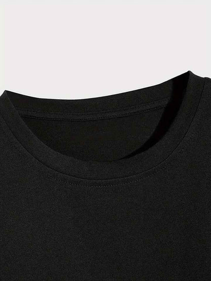 Womens Casual Loose-fitting Breathable Crop Top - VEX CLUB HOUSE