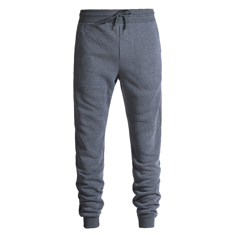 Spring and autumn solid color youth black casual pants - VEX CLUB HOUSE