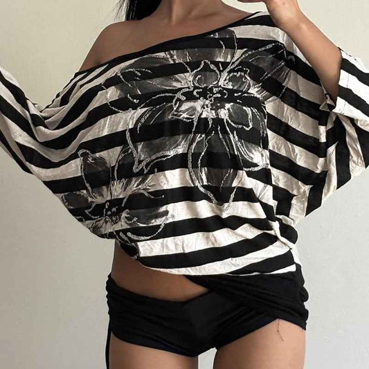 Stylish And Minimalist Long Sleeve Top For Women - VEX CLUB HOUSE