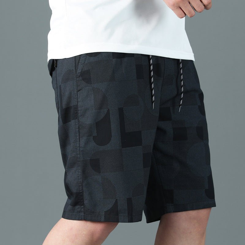 Thin Printed Shorts Fashion Outerwear Casual Pants - VEX CLUB HOUSE