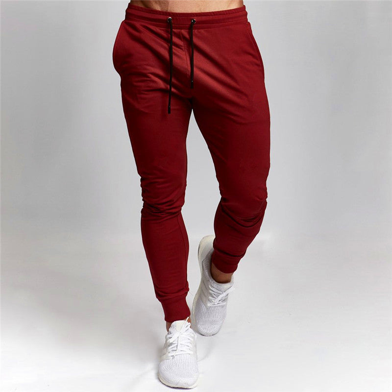 Spring and autumn solid color youth black casual pants - VEX CLUB HOUSE