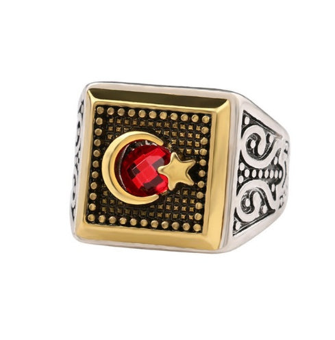 New Arrival King Queen Crown Signet Ring for Men Women Vintage Silver Color Carving Stars Punk Party Jewelry Gifts V E X C L U B H O U S E
