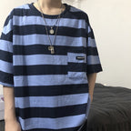 Striped short sleeve t-shirt - VEX CLUB HOUSE