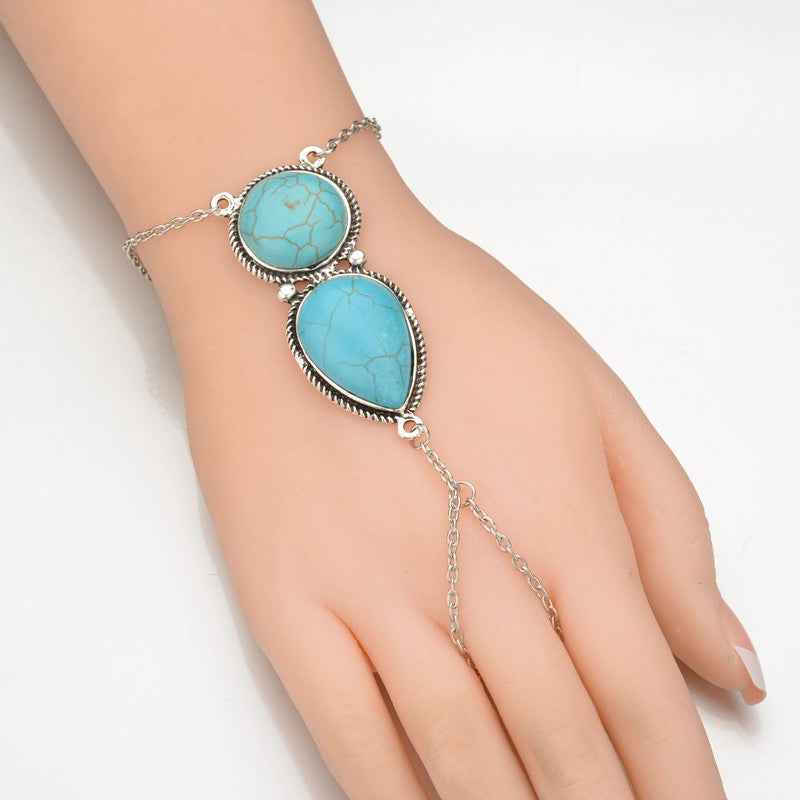Turquoise tassel bracelet - VEX CLUB HOUSE