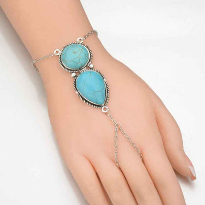Turquoise tassel bracelet - VEX CLUB HOUSE