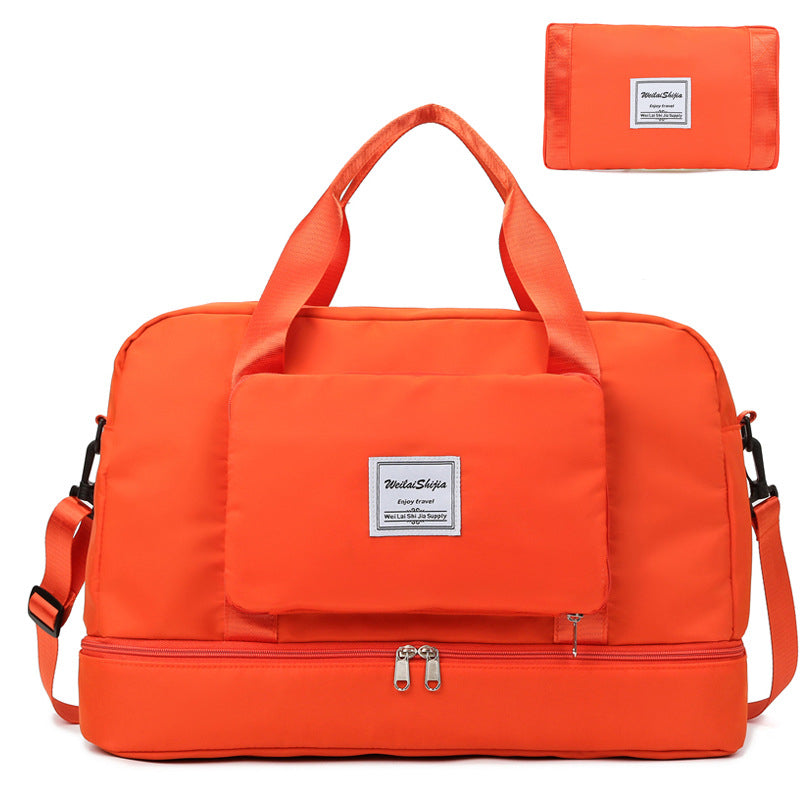 Foldable Travel Duffel Bags Sports Gym Tote Bag Women - VEX CLUB HOUSE