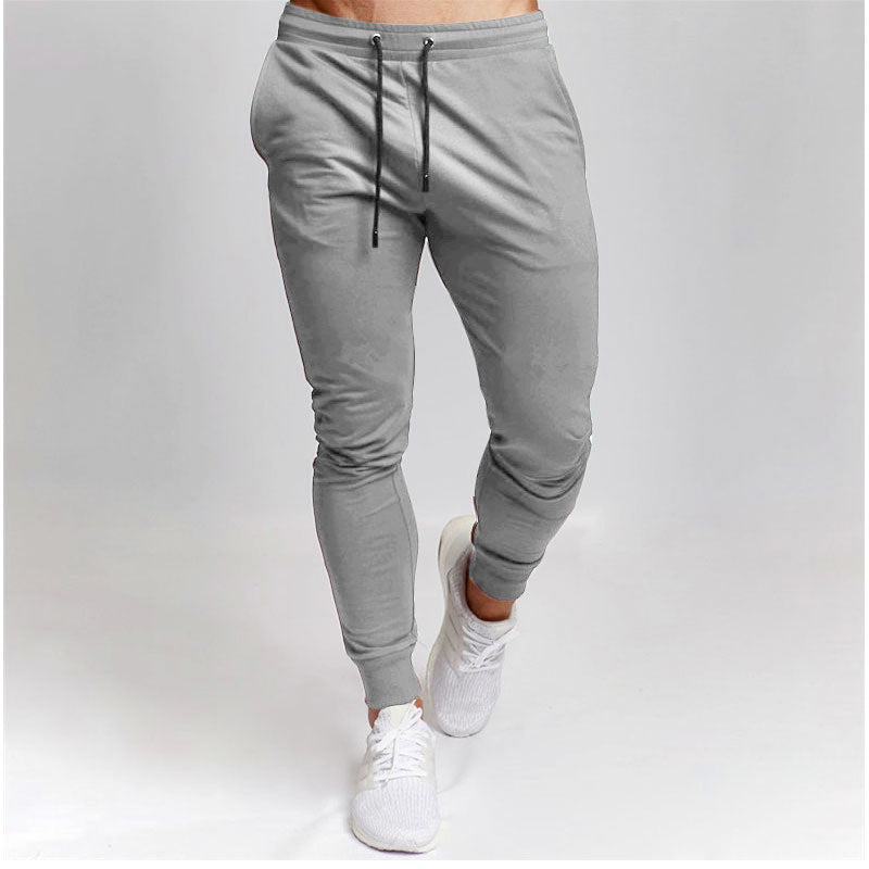 Spring and autumn solid color youth black casual pants - VEX CLUB HOUSE