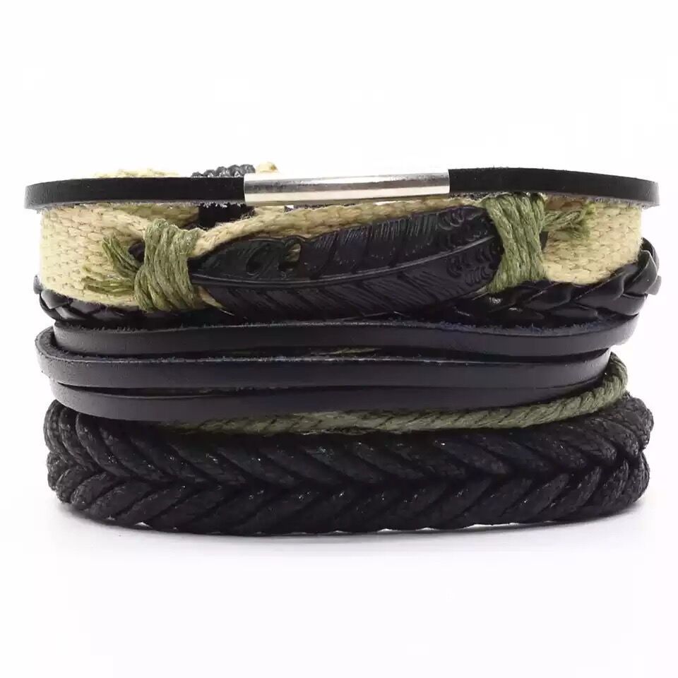 Multi-layer Bracelet Set Vintage-style Jewelry For Men - VEX CLUB HOUSE