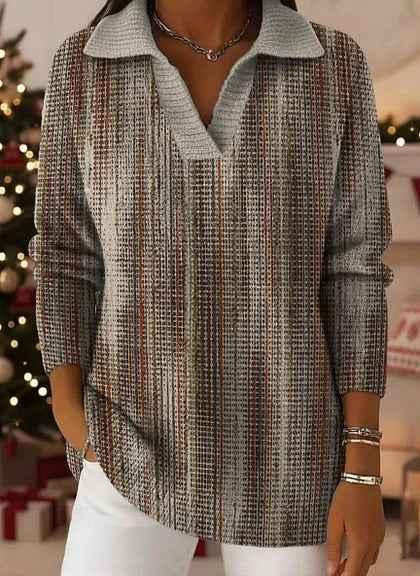Womens Casual Stylish Long-sleeve Sweater Top - VEX CLUB HOUSE