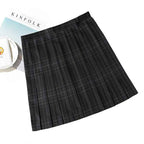 Women's High Waist Plaid Uniform Pleated Skirt - VEX CLUB HOUSE