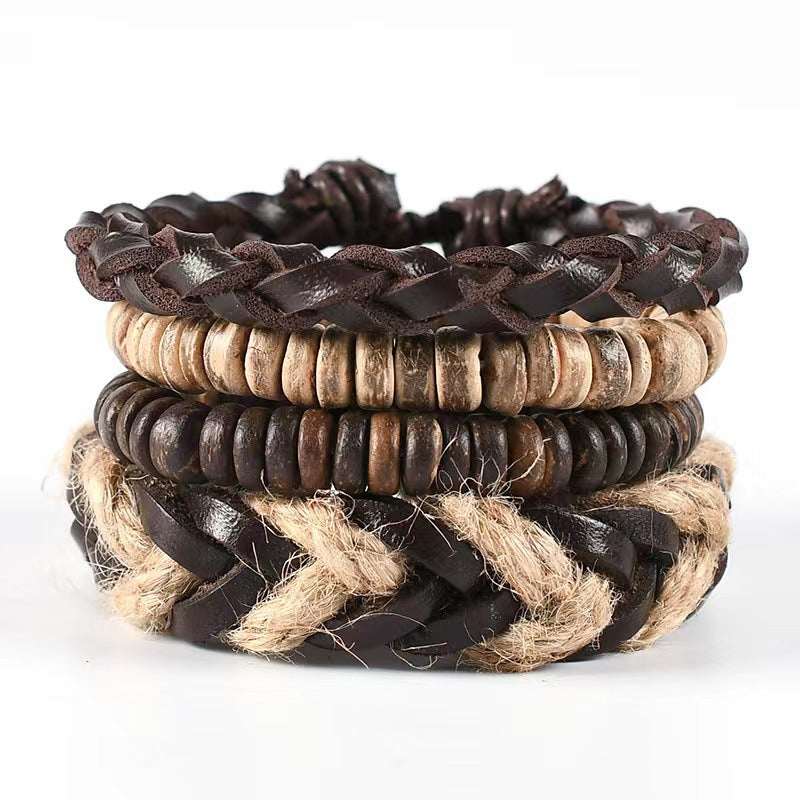 Multi-layer Bracelet Set Vintage-style Jewelry For Men - VEX CLUB HOUSE