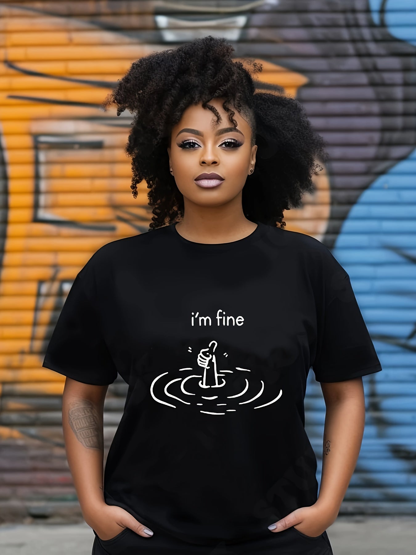 Women's Loose Short Sleeve Crew Neck T Shirt V E X C L U B H O U S E