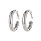 Geometric round big earrings women - VEX CLUB HOUSE
