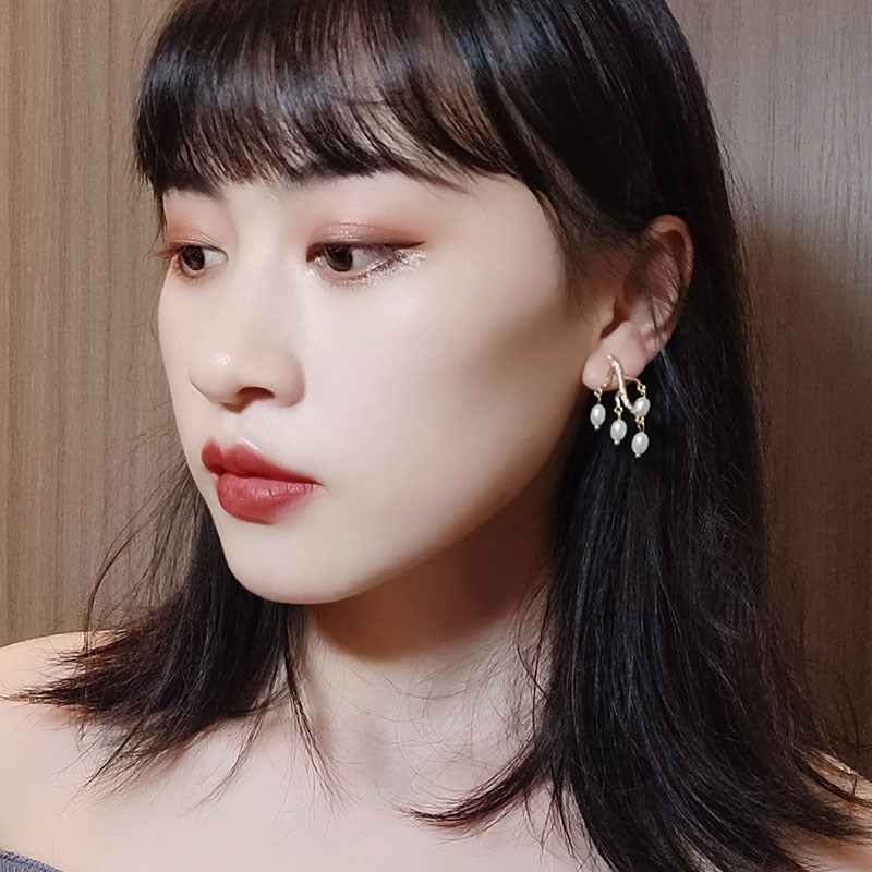 Pearl branch earrings earrings women - VEX CLUB HOUSE