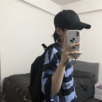 Striped short sleeve t-shirt - VEX CLUB HOUSE