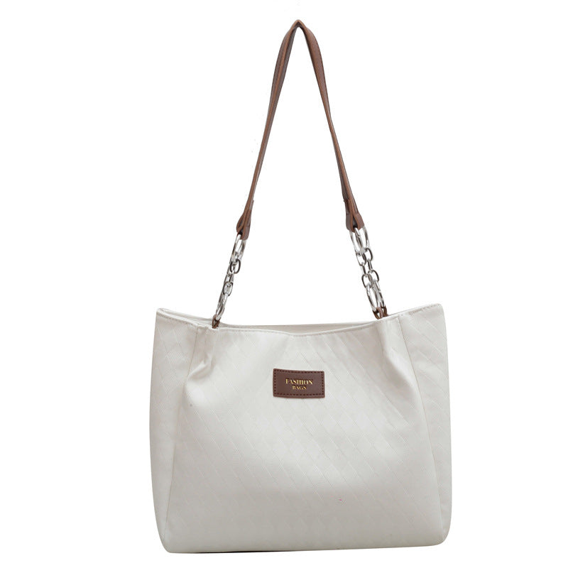 Rhombus Pattern Totes Chain Shoulder Bag Women Shopping Bags - VEX CLUB HOUSE