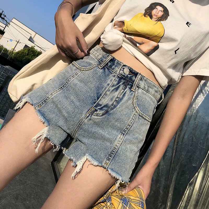 New Slimming High-waisted Denim Shorts For Women - VEX CLUB HOUSE