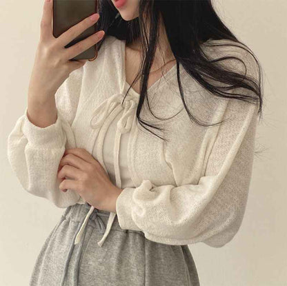 Sun Protection Cardigan Short Coat For Women - VEX CLUB HOUSE