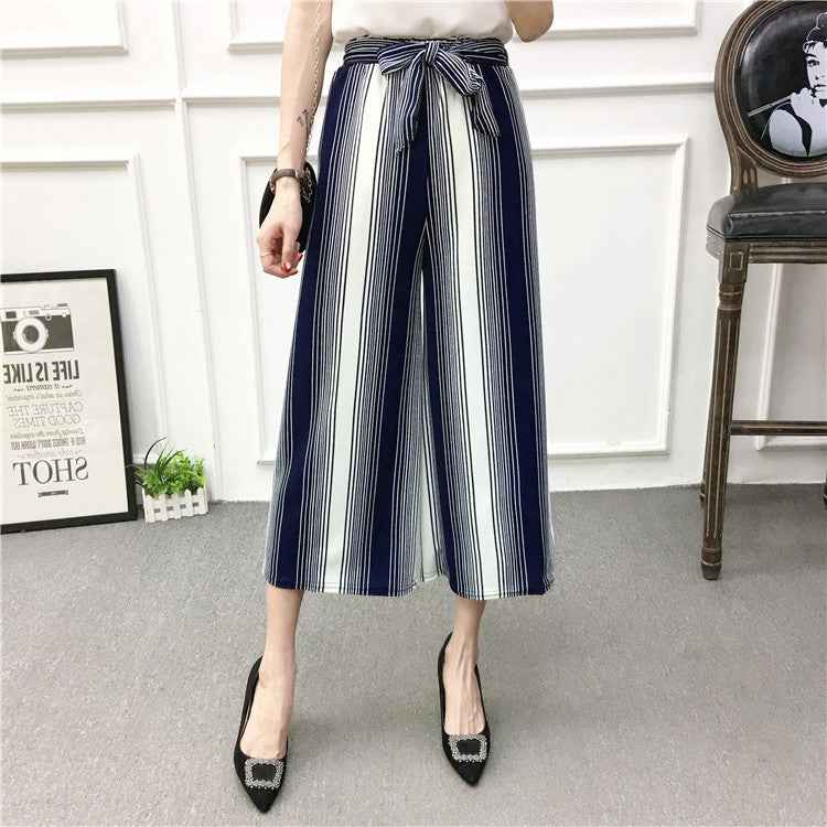 Wide-leg pants Loose flared pants High waist - VEX CLUB HOUSE