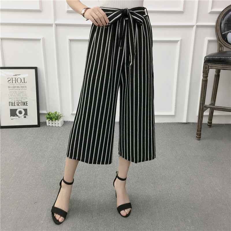 Wide-leg pants Loose flared pants High waist - VEX CLUB HOUSE
