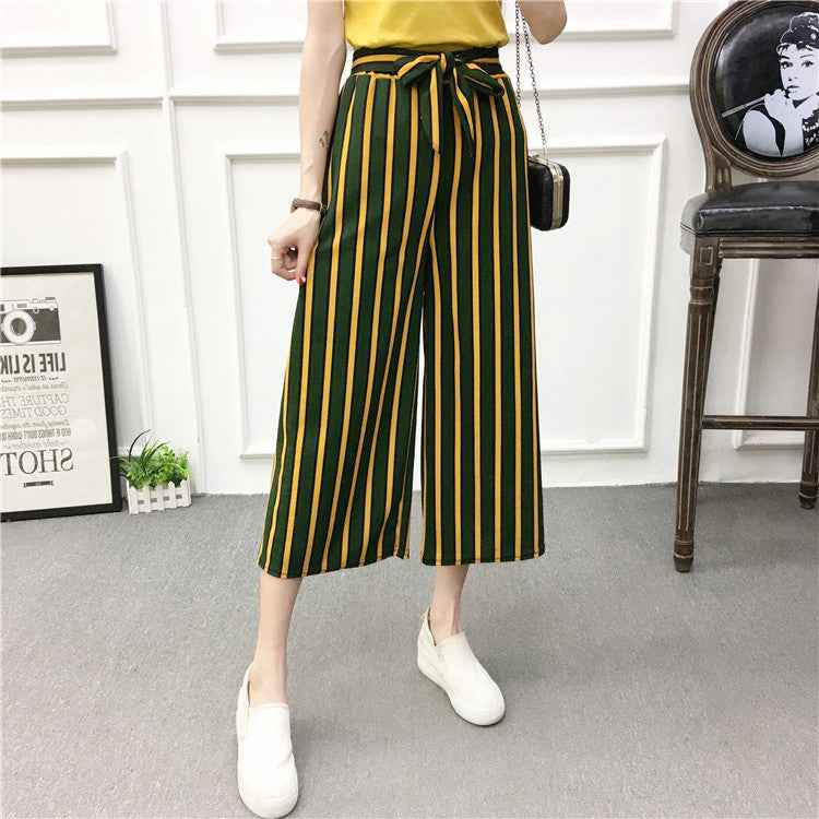 Wide-leg pants Loose flared pants High waist - VEX CLUB HOUSE