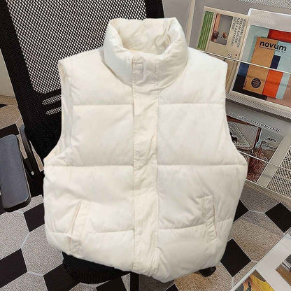 Women's Stand-Up Collar Thickened Waistcoat Warm Vest - VEX CLUB HOUSE