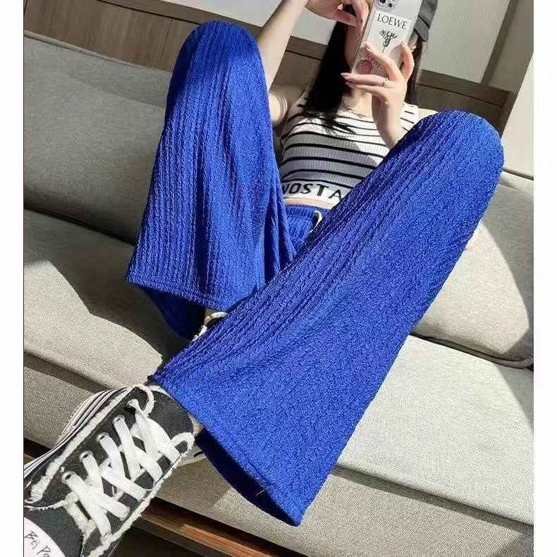 Casual New Straight-leg Draped Women's Loose Korean-style Floor-length Pants - VEX CLUB HOUSE