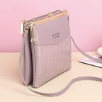 Lock Shoulder Bags Women Alligator Pattern Crossbody Phone Bag - VEX CLUB HOUSE