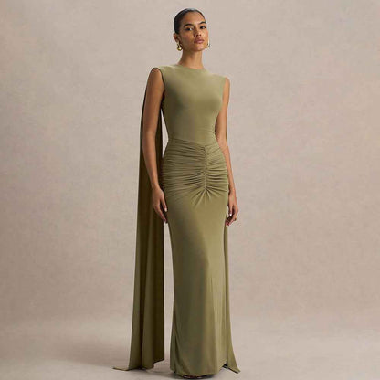 Sexy, Figure-hugging Backless Dress With Fluttering Ribbons - VEX CLUB HOUSE