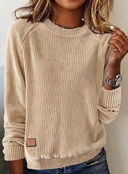 Stylish Slit Loose-fitting Top That Flatters Your Figure And Creates A Slimming Look - VEX CLUB HOUSE