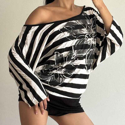 Stylish And Minimalist Long Sleeve Top For Women - VEX CLUB HOUSE
