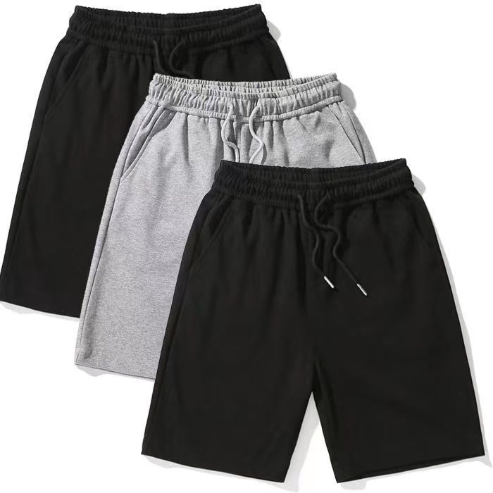 Fashion Casual Solid Color Straight Shorts For Men - VEX CLUB HOUSE