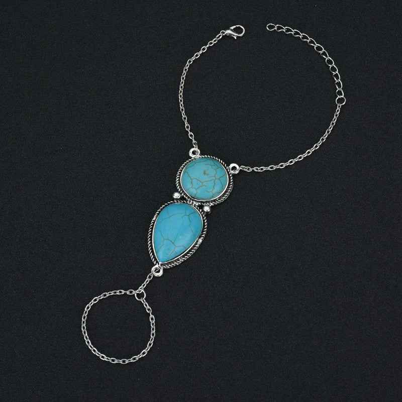 Turquoise tassel bracelet - VEX CLUB HOUSE