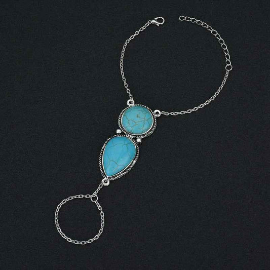 Turquoise tassel bracelet - VEX CLUB HOUSE