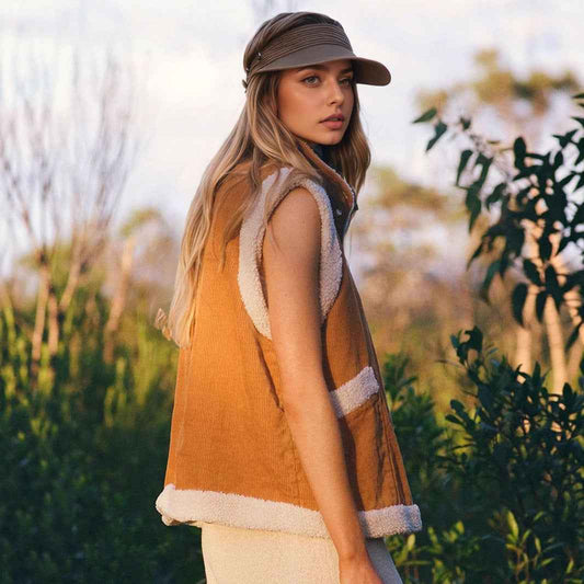 Fashionable Jacket Warm Fur Sleeveless Vest - VEX CLUB HOUSE