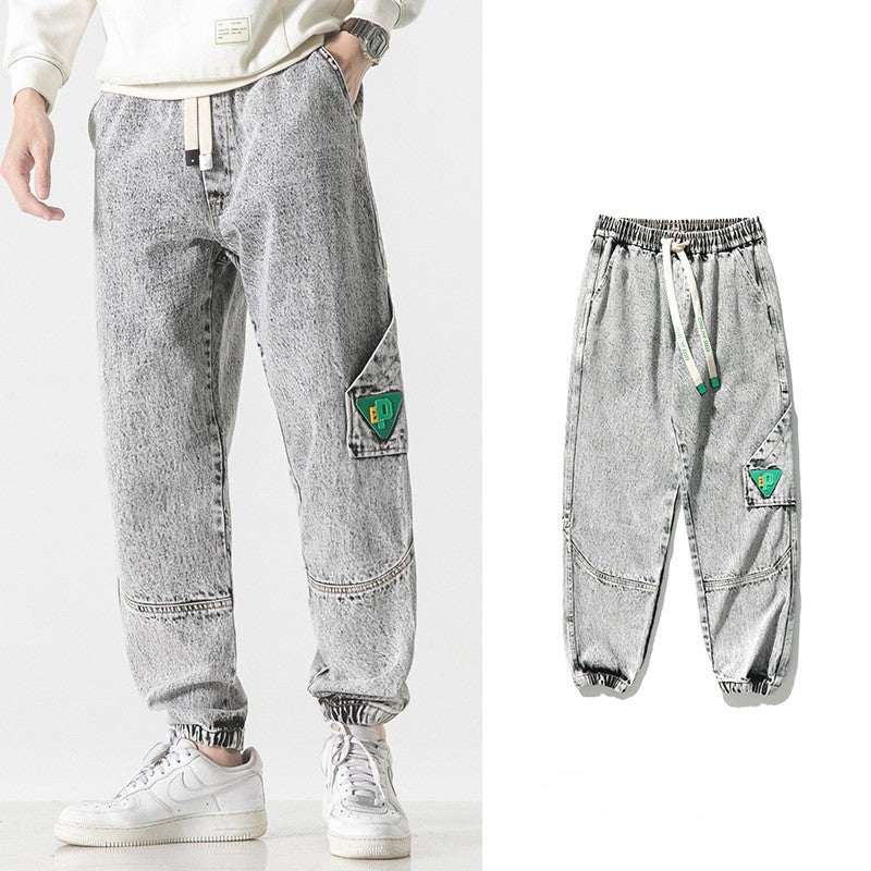 Men Brands Loose-fit Tappered Trousers - VEX CLUB HOUSE