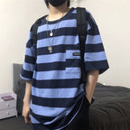 Striped short sleeve t-shirt - VEX CLUB HOUSE