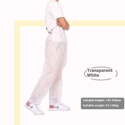 Men's And Women's Lower Body Rain One-piece Thickened Rainproof Waterproof Pants - VEX CLUB HOUSE