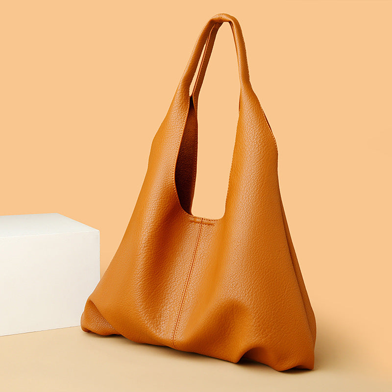 Ins Design Underarm Bags Fashion Solid Color Large Capacity Simple Shoulder Bag For Women Party Bags - VEX CLUB HOUSE