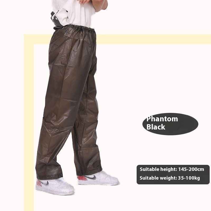 Men's And Women's Lower Body Rain One-piece Thickened Rainproof Waterproof Pants - VEX CLUB HOUSE