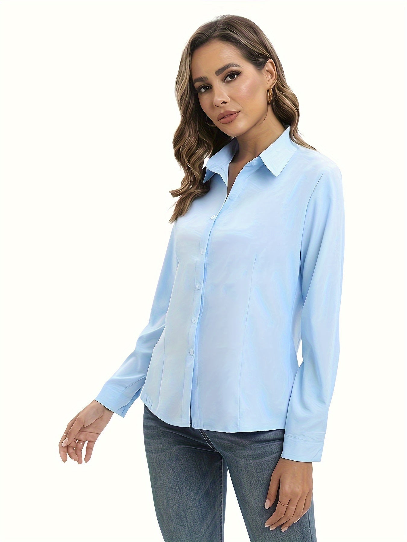 Super Soft Wrinkle Free Button Down Shirt V E X C L U B H O U S E