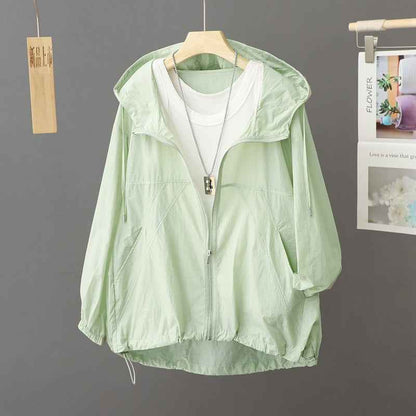 Loose-fitting Outdoor Cardiganshort UV-protective Jacket - VEX CLUB HOUSE