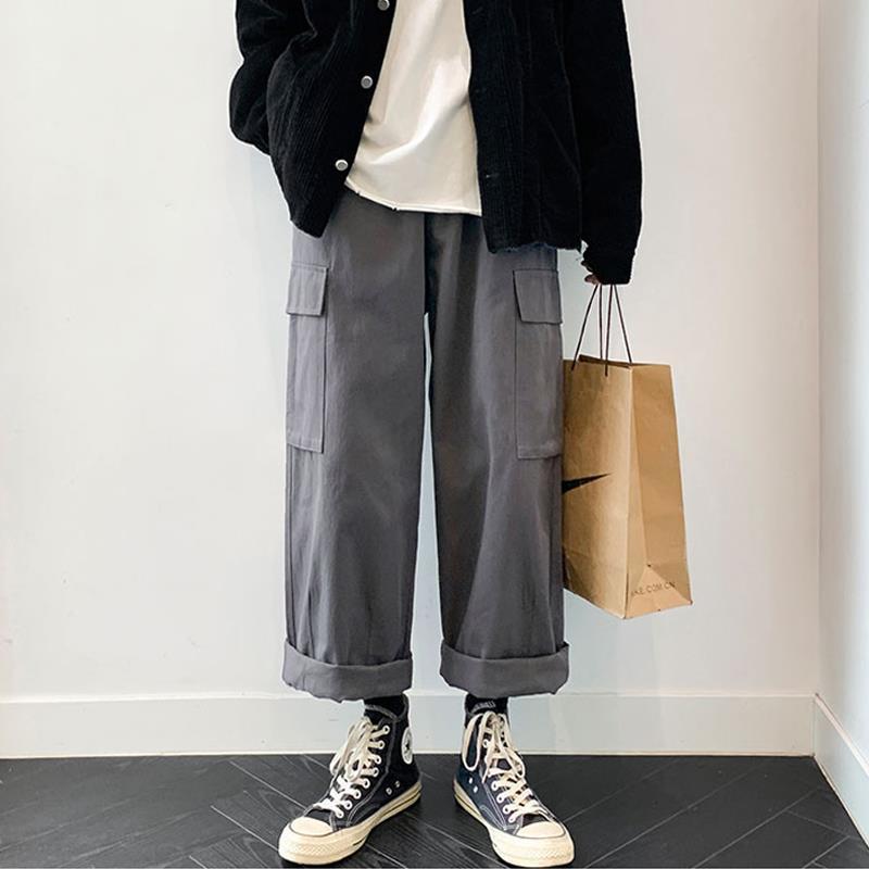 Loose Straight Casual Wide-leg Boys Overalls - VEX CLUB HOUSE