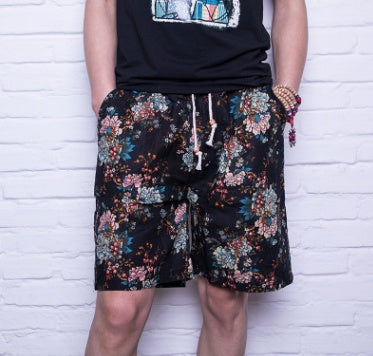 Men Linen Beach Shorts - VEX CLUB HOUSE