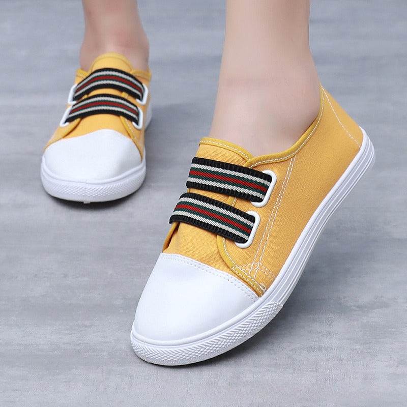 Breathable Non-slip Slip-on Canvas All-match Sneakers - VEX CLUB HOUSE