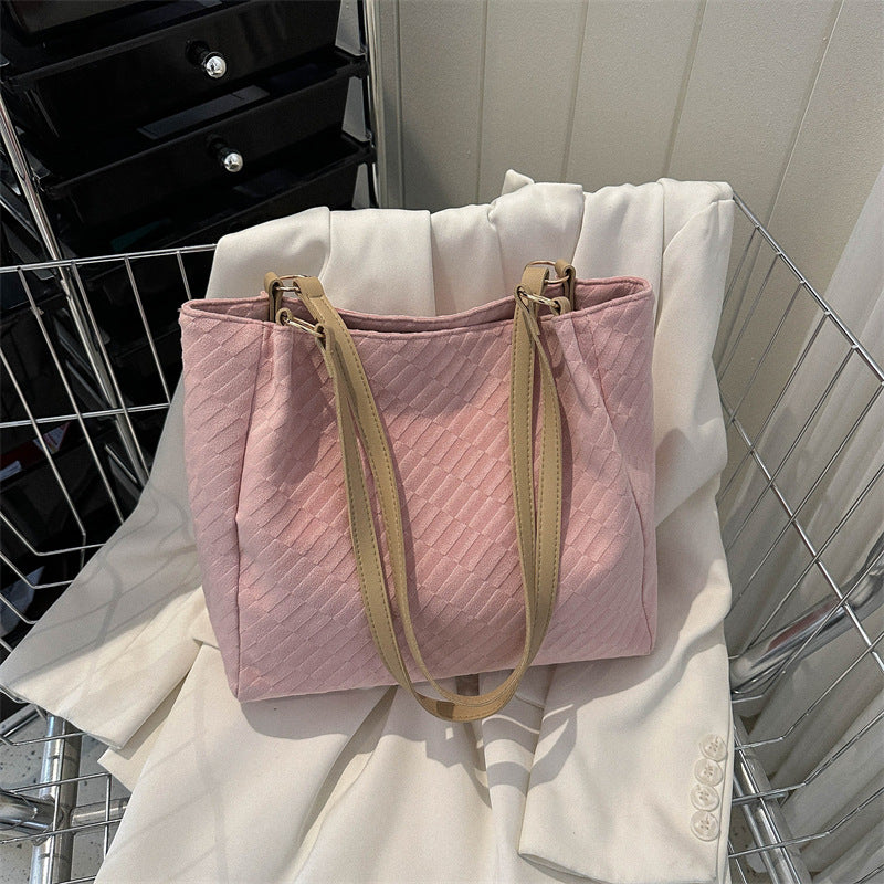 Casual Large Capacity Shoulder Bags Women Fashion Shopping Handbag - VEX CLUB HOUSE