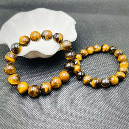 Tiger Eye Hand String Men And Women Beads Handmade Jewelry Gifts - VEX CLUB HOUSE