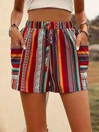 Holiday Fashion Casual Shorts For Women - VEX CLUB HOUSE